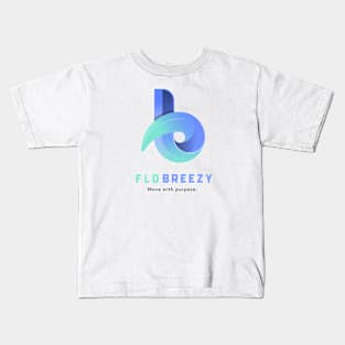 The FloBreezy logo Kids T-Shirt